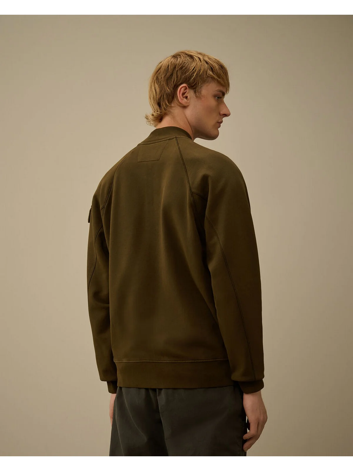 C.P. COMPANY Felpa Uomo  19CMSS205A006372G 683 683 - IVY GREEN - Image 6