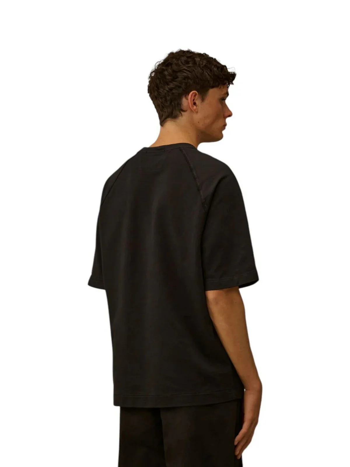 C.P. COMPANY Felpa Uomo  20CMSS034A002246G 999 999 - BLACK - Image 3