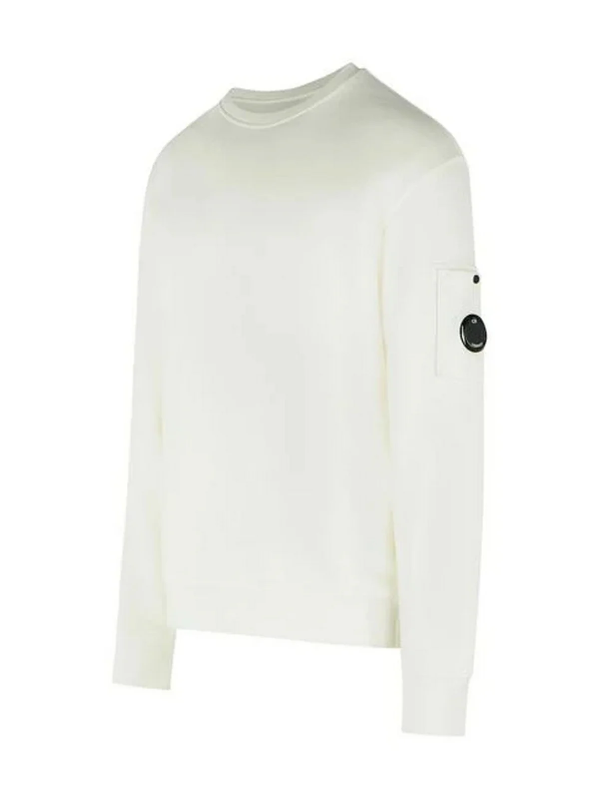 C.P. COMPANY Felpa Uomo  20CMSS036A110044G 103 103 - GAUZE WHITE - Image 2