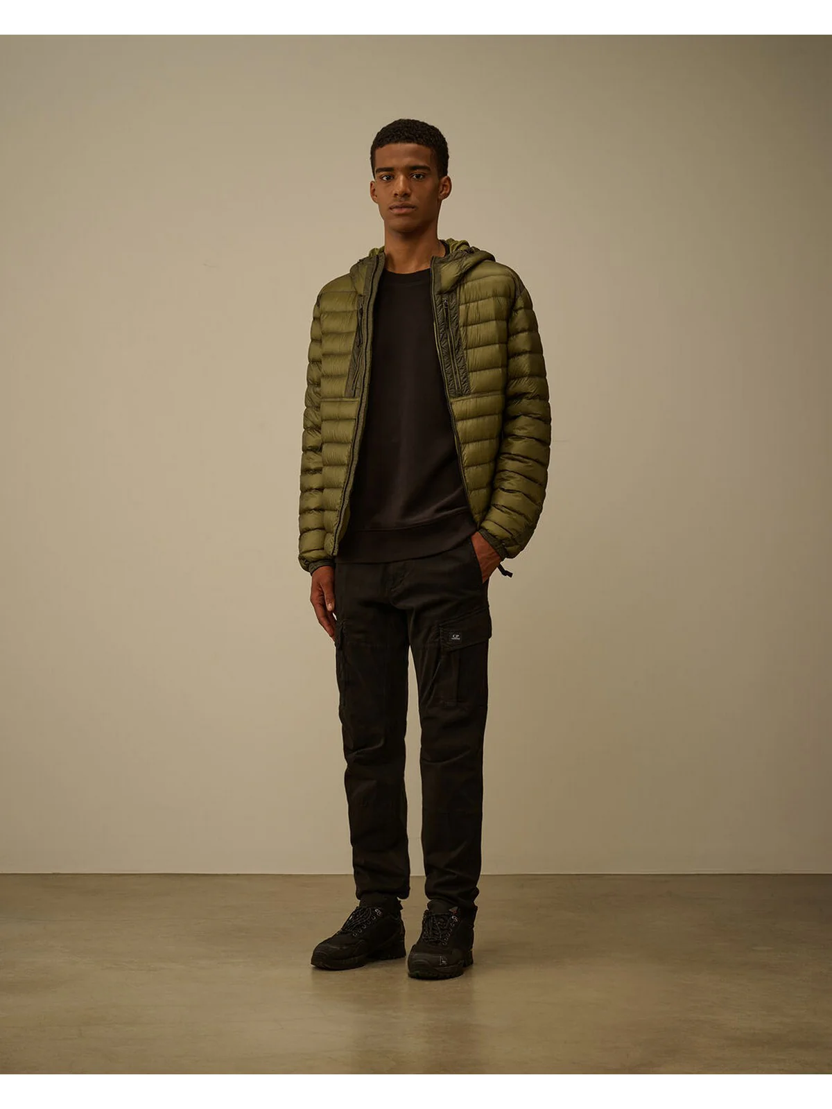C.P. COMPANY Felpa Uomo  RCCMSS713A005086W 999 999 - BLACK - Image 2