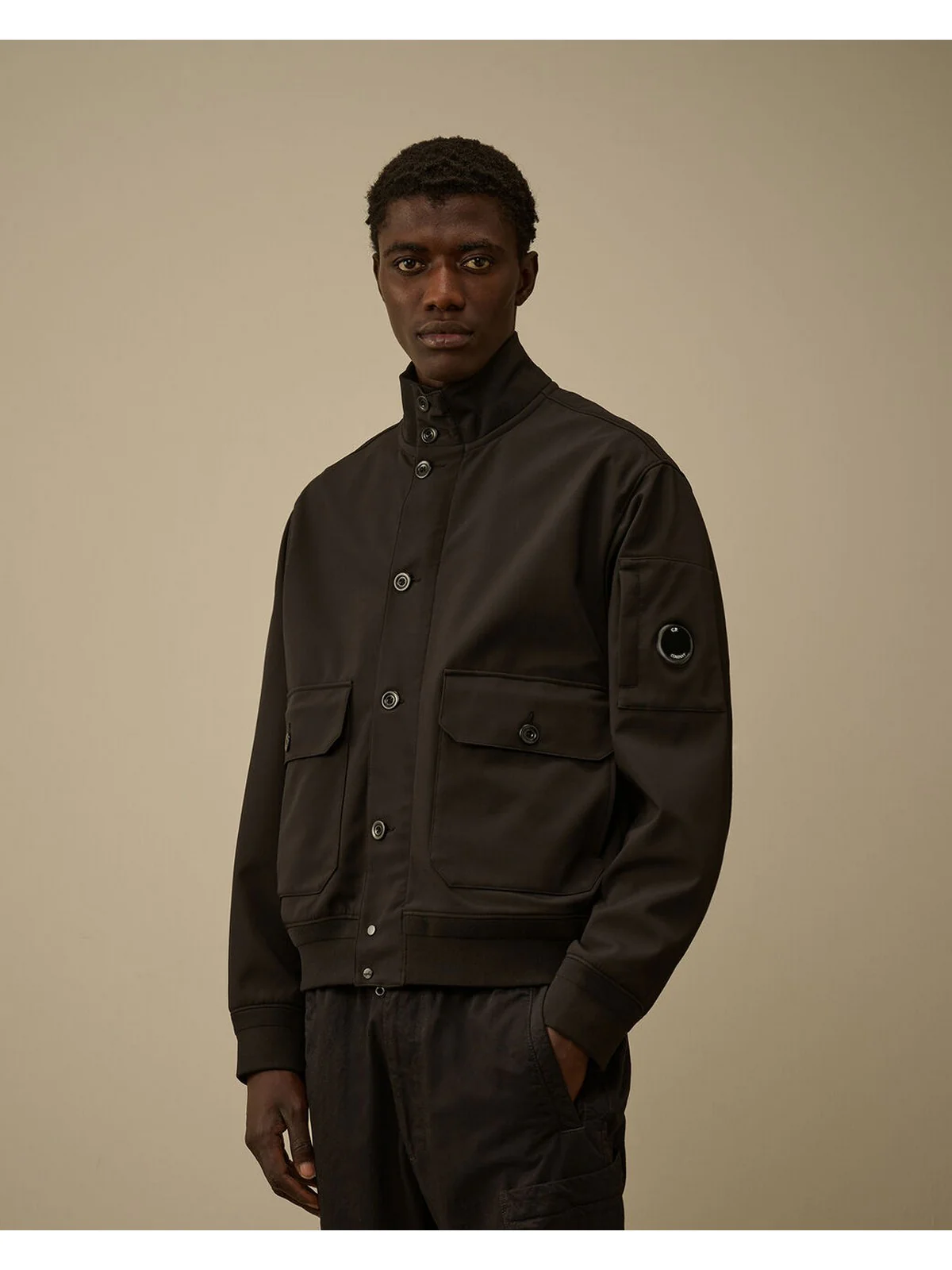 C.P. COMPANY Giubbino Uomo  19CMOW003A006097A 999 999 - BLACK - Image 5