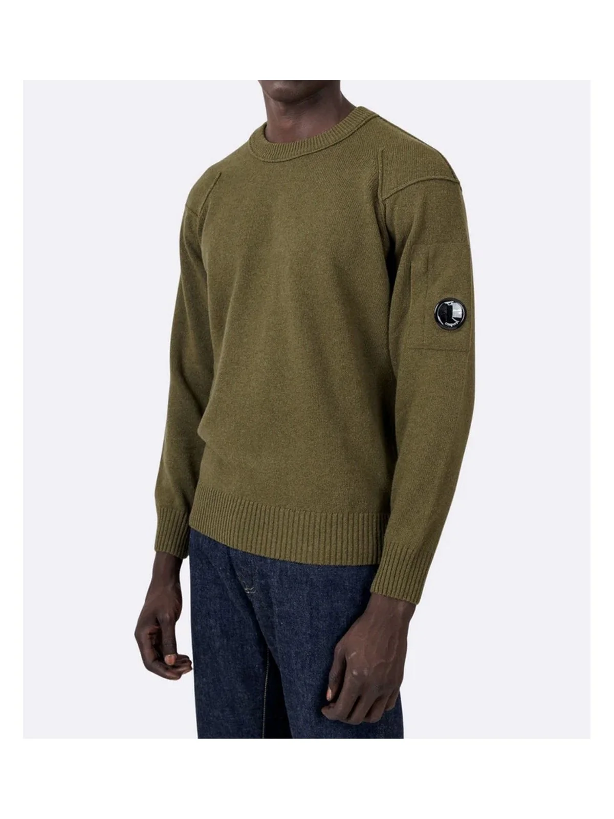C.P. COMPANY Maglione Uomo  RFCMKN707A110149A 683 683 - IVY GREEN - Image 2