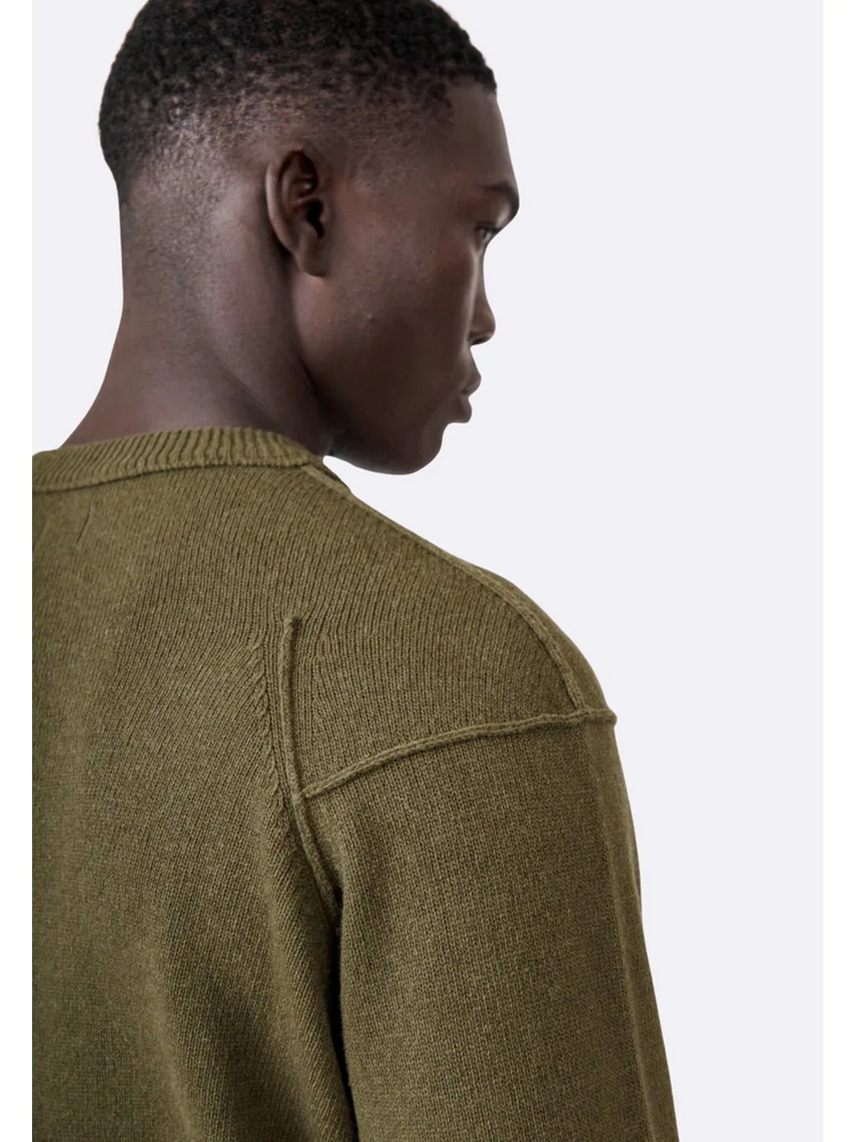 C.P. COMPANY Maglione Uomo  RFCMKN707A110149A 683 683 - IVY GREEN - Image 3