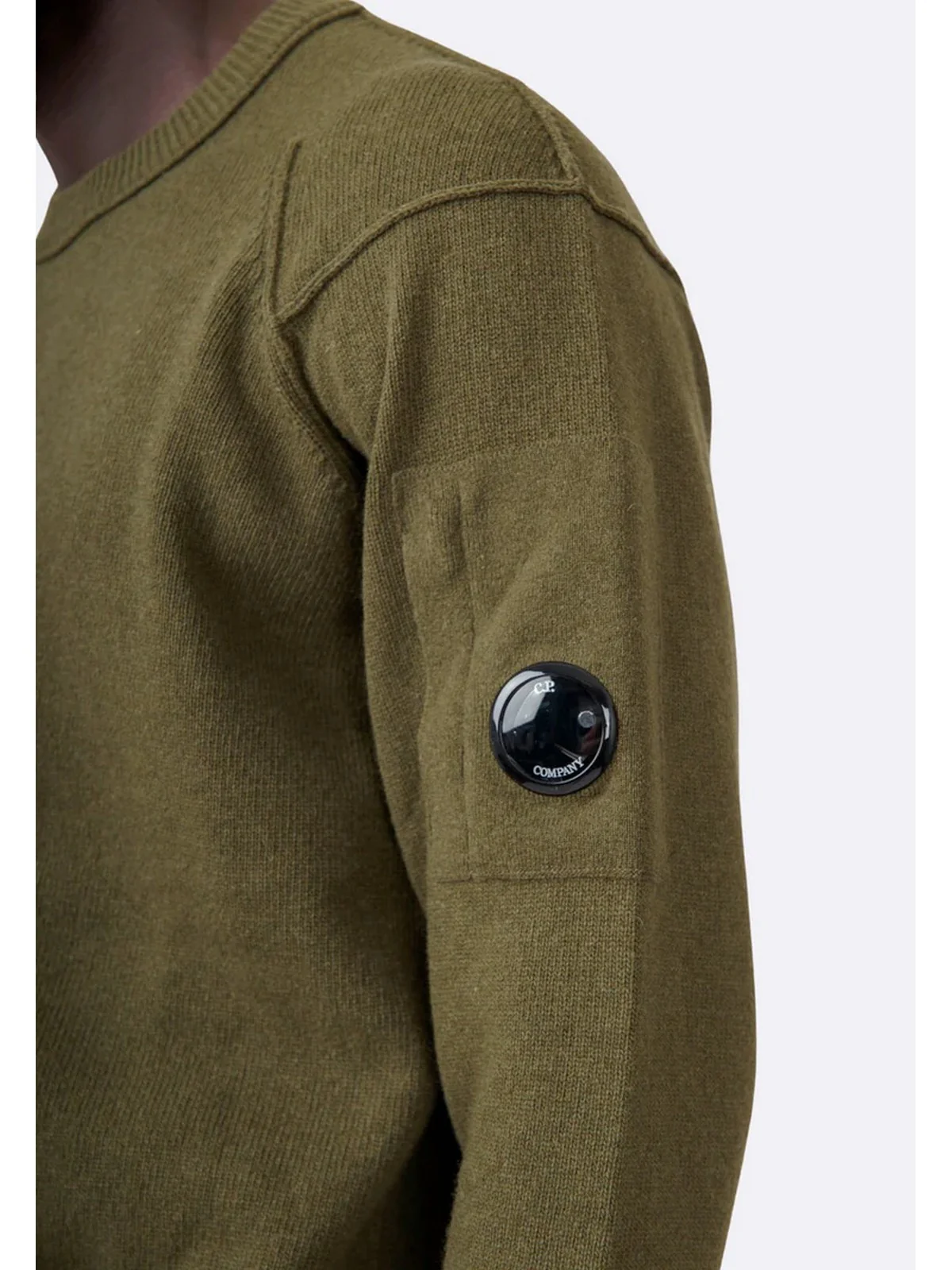C.P. COMPANY Maglione Uomo  RFCMKN707A110149A 683 683 - IVY GREEN - Image 4