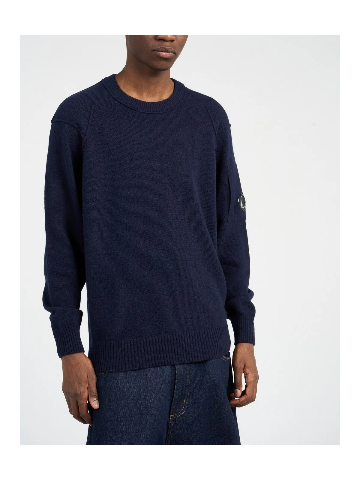 C.P. COMPANY Maglione Uomo RFCMKN707A110149A 888 888 - TOTAL ECLIPSE - Image 2