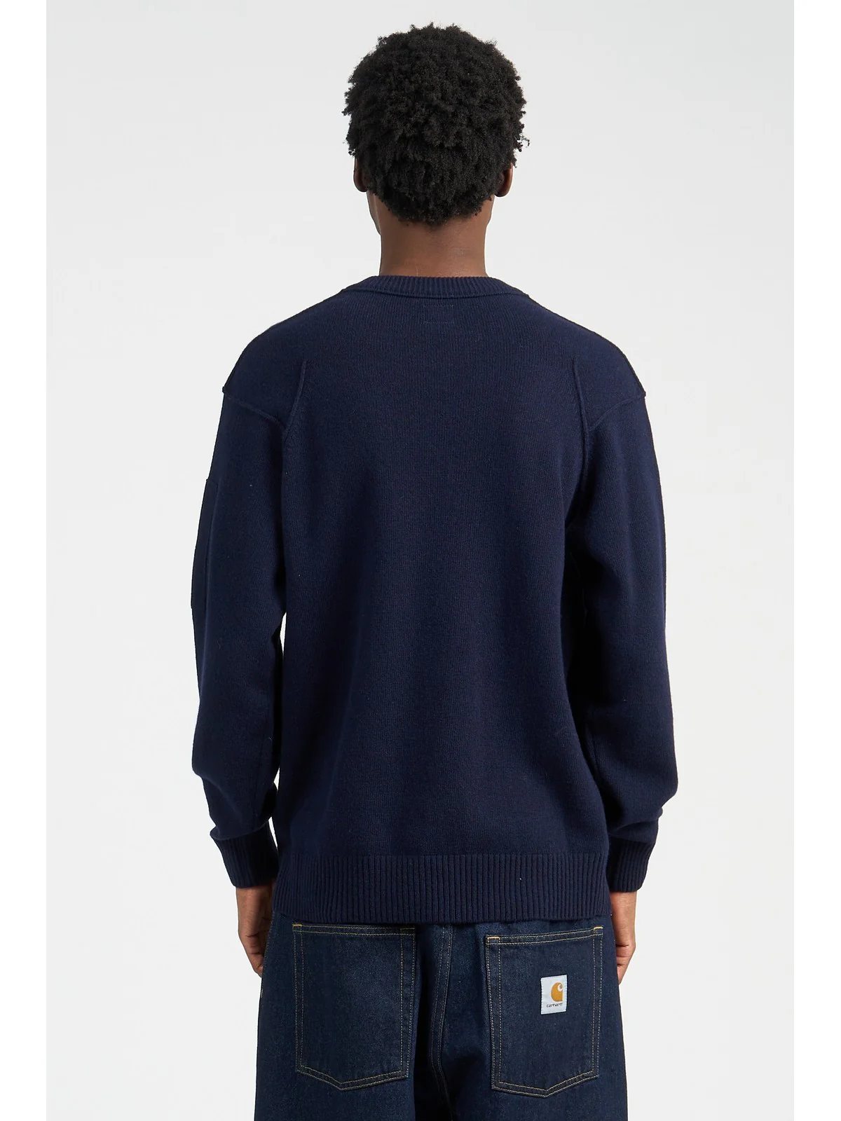 C.P. COMPANY Maglione Uomo RFCMKN707A110149A 888 888 - TOTAL ECLIPSE - Image 3