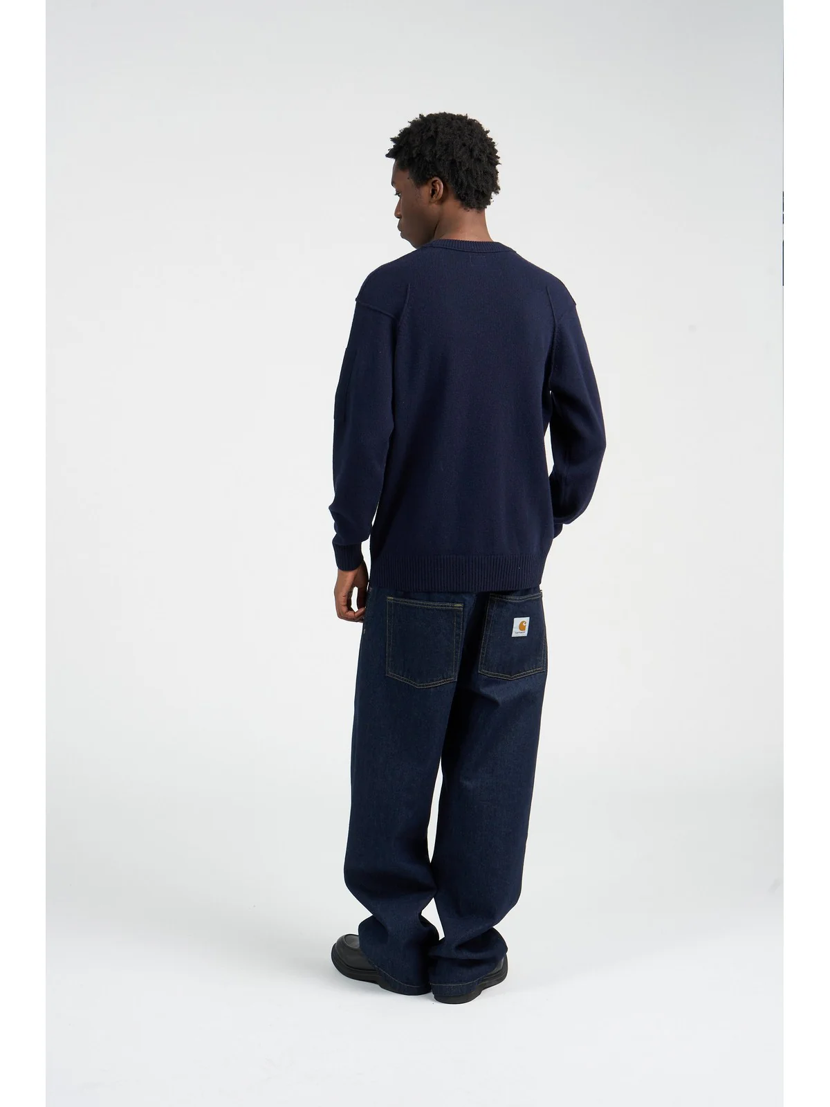 C.P. COMPANY Maglione Uomo RFCMKN707A110149A 888 888 - TOTAL ECLIPSE - Image 4