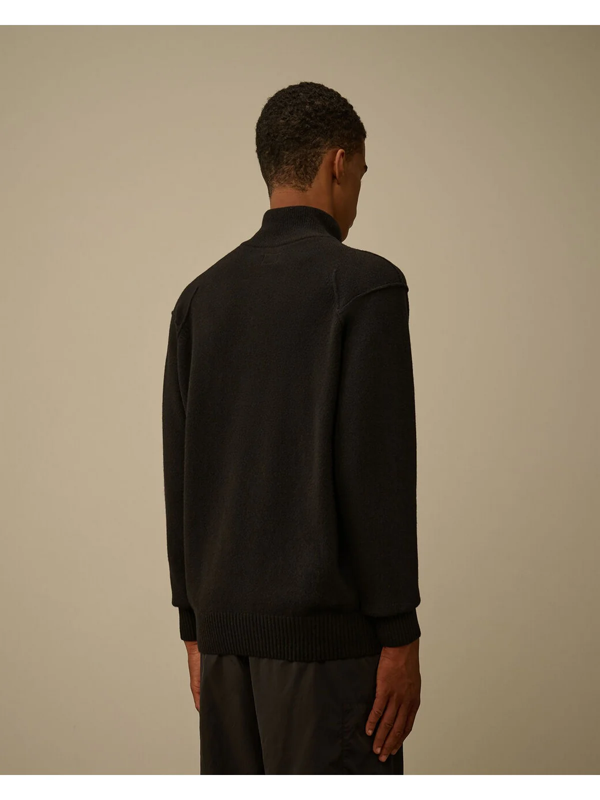 C.P. COMPANY Maglione Uomo  RFCMKN709A110149A 999 999 - BLACK - Image 5