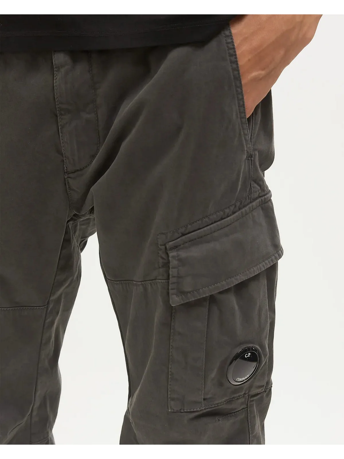 C.P. COMPANY Pantalone Uomo  19CMPA731A005529G 978 978 - DARK SHADOW - Image 3