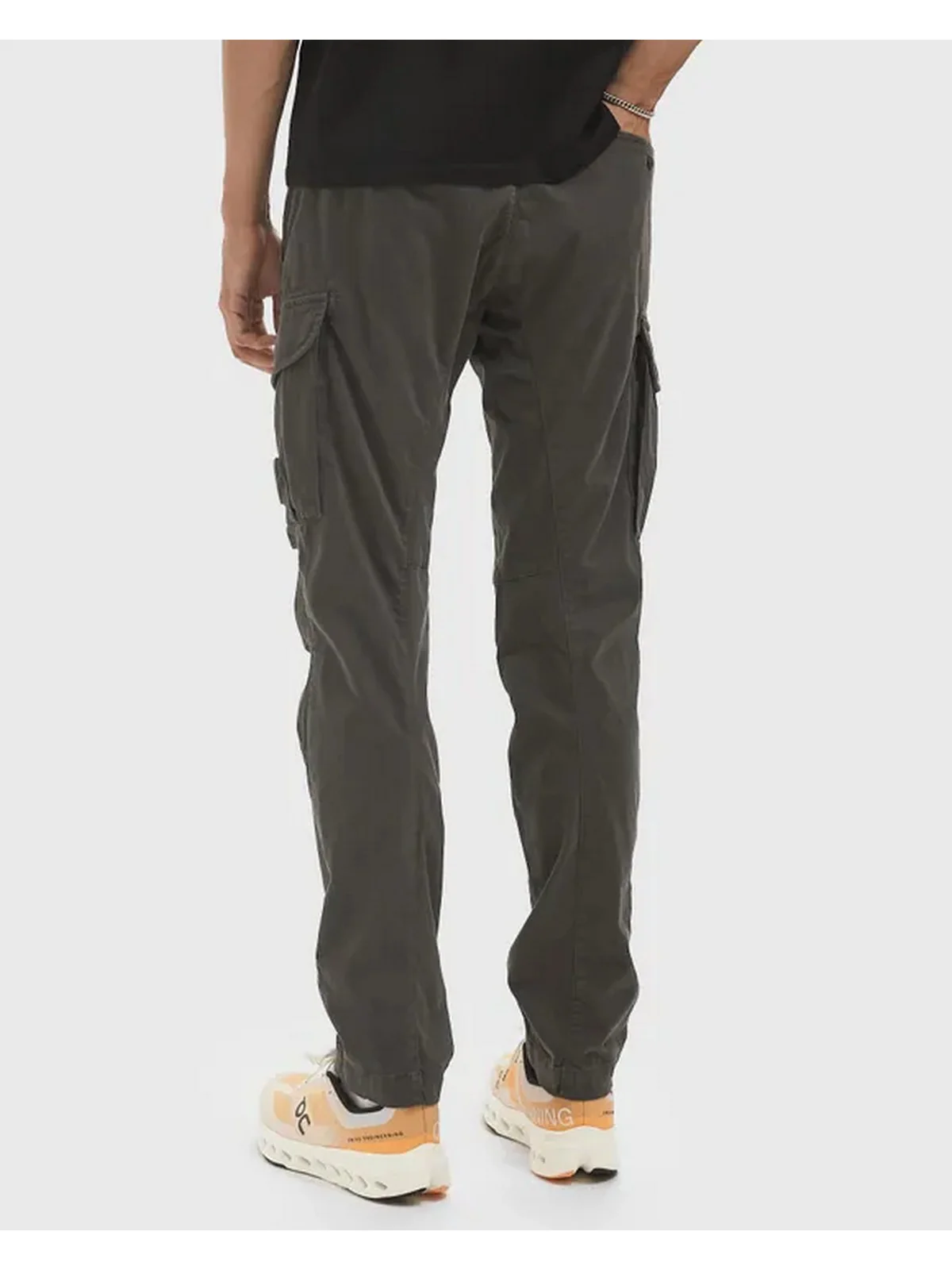 C.P. COMPANY Pantalone Uomo  19CMPA731A005529G 978 978 - DARK SHADOW - Image 4