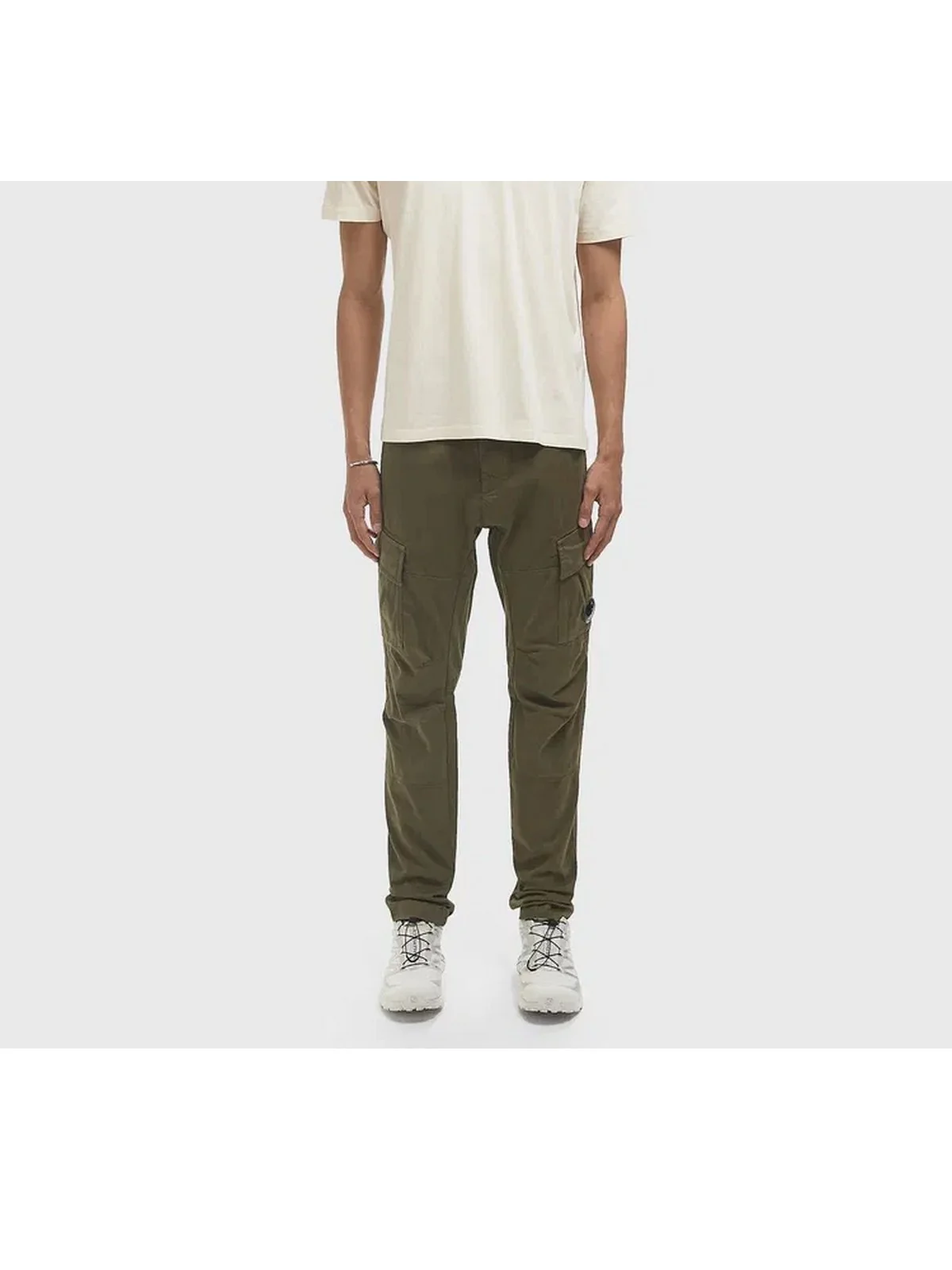 C.P. COMPANY Pantalone Uomo  RFCMPA731A005529G 683 683 - IVY GREEN - Image 2