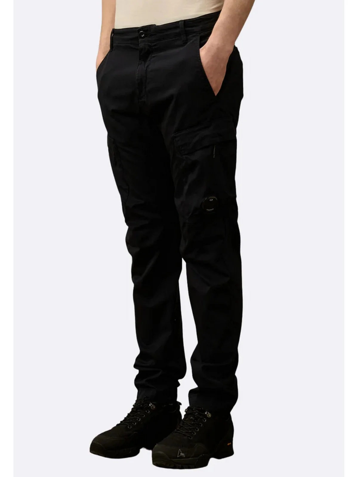 C.P. COMPANY Pantalone Uomo  RFCMPA731A005529G 999 999 - BLACK - Image 2