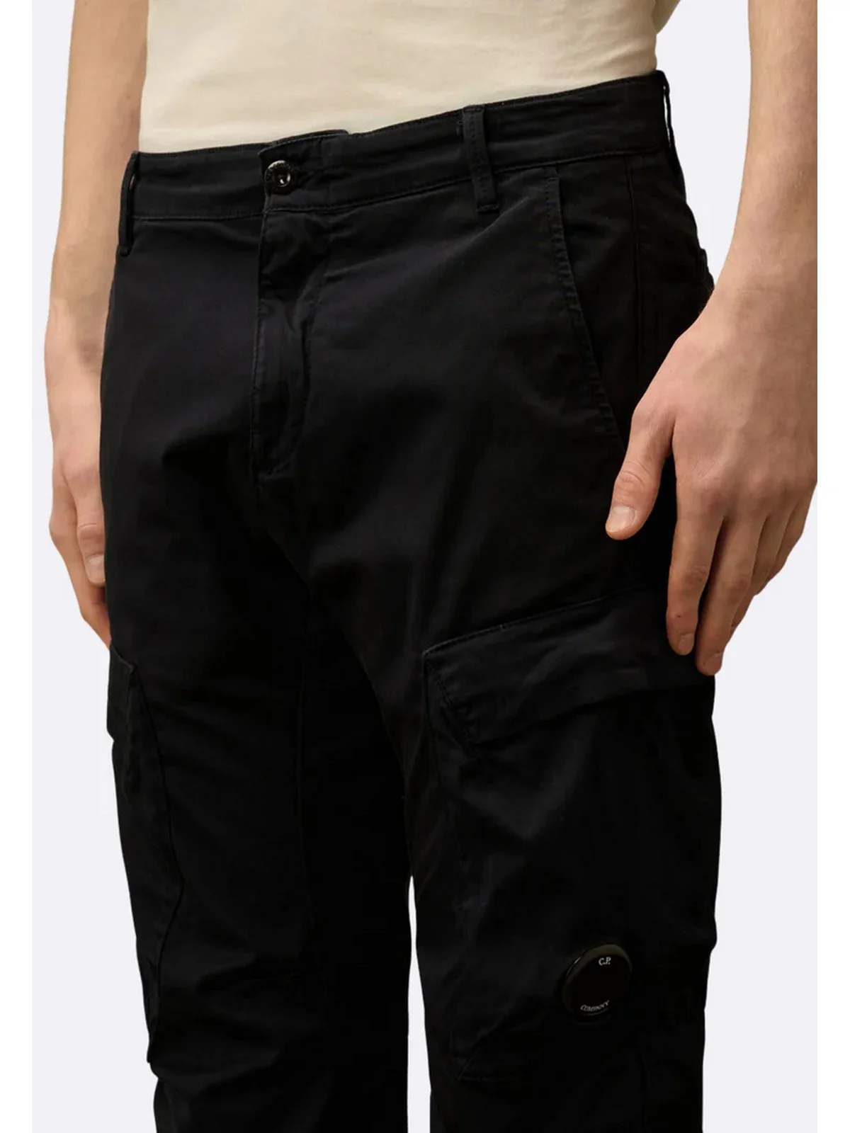 C.P. COMPANY Pantalone Uomo  RFCMPA731A005529G 999 999 - BLACK - Image 4