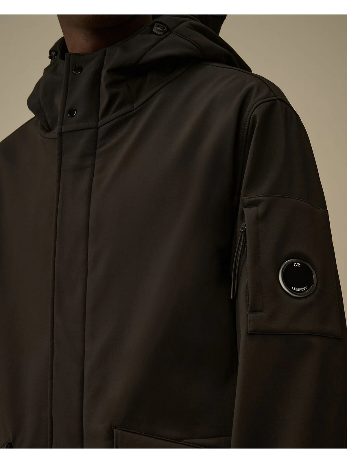 C.P. COMPANY parka Uomo  19CMOW004A006097A 999 999 - BLACK - Image 4