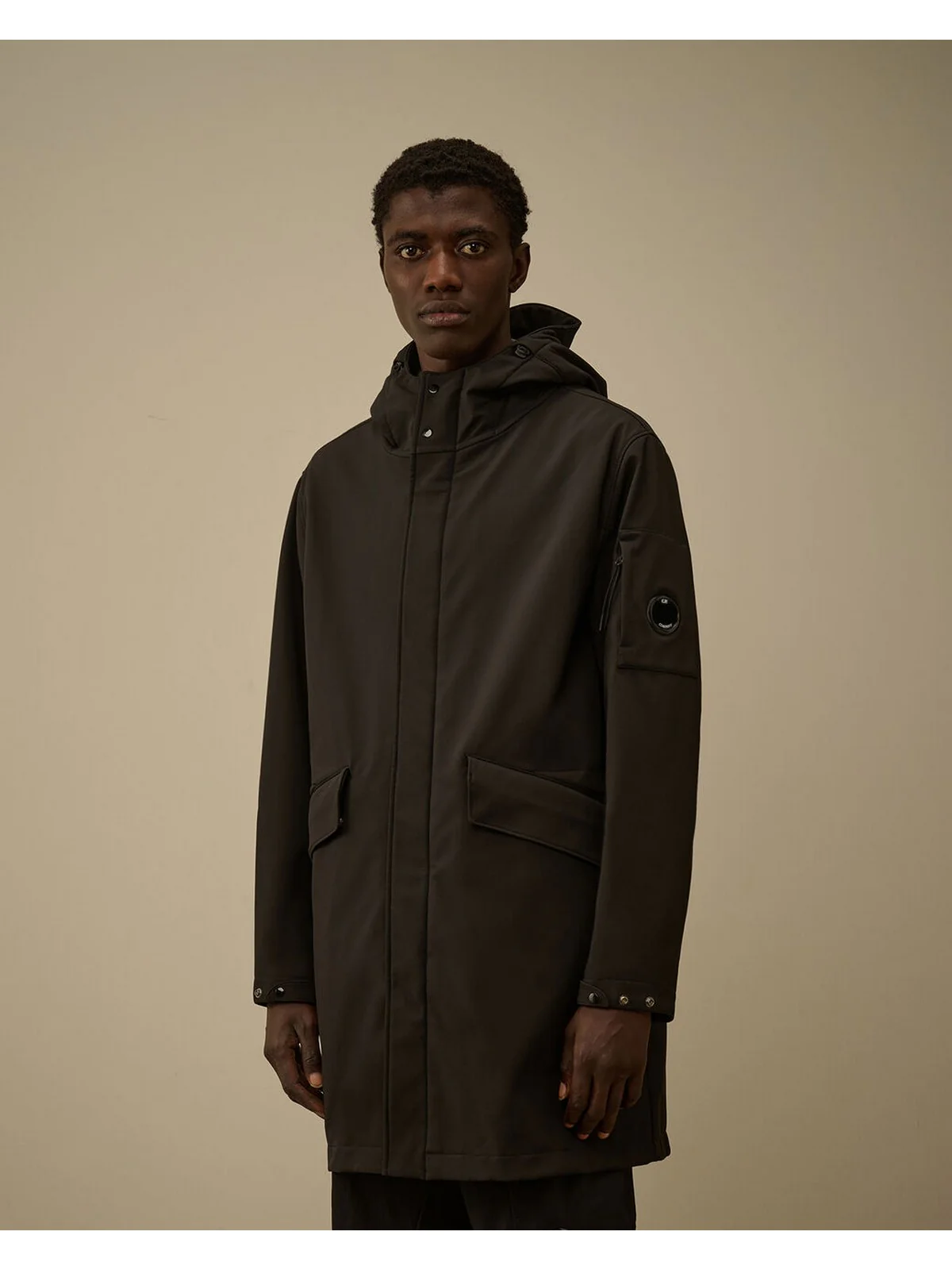 C.P. COMPANY parka Uomo  19CMOW004A006097A 999 999 - BLACK - Image 7