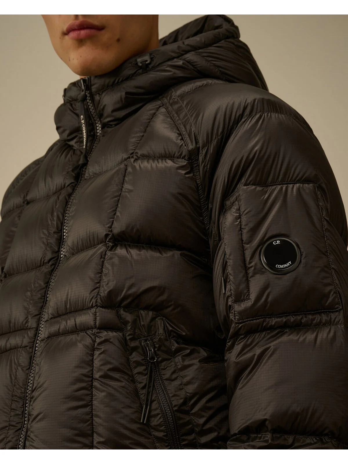 C.P. COMPANY Piumino Uomo  RFCMOW702A110416A 999 999 - BLACK - Image 3