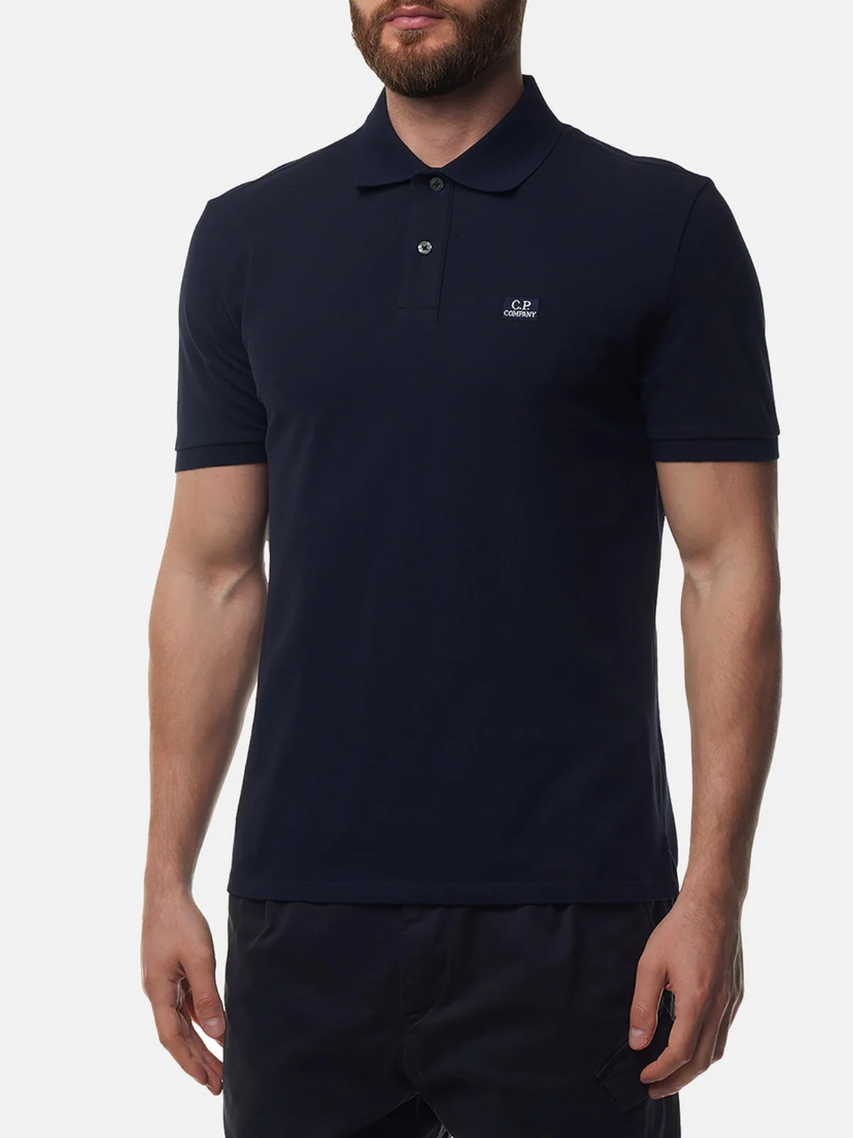C.P. COMPANY Polo Uomo  18CMPL165A005263W 888 Blu - Image 3