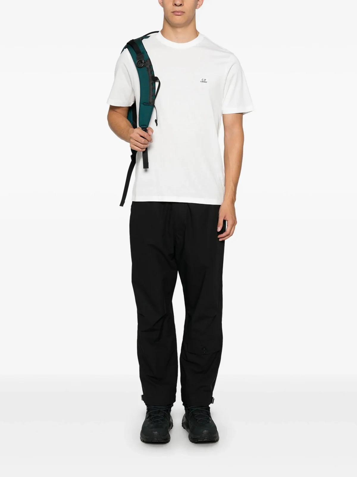 C.P. COMPANY T-shirt Uomo  18CMTS031A005100W 103 Bianco - Image 2