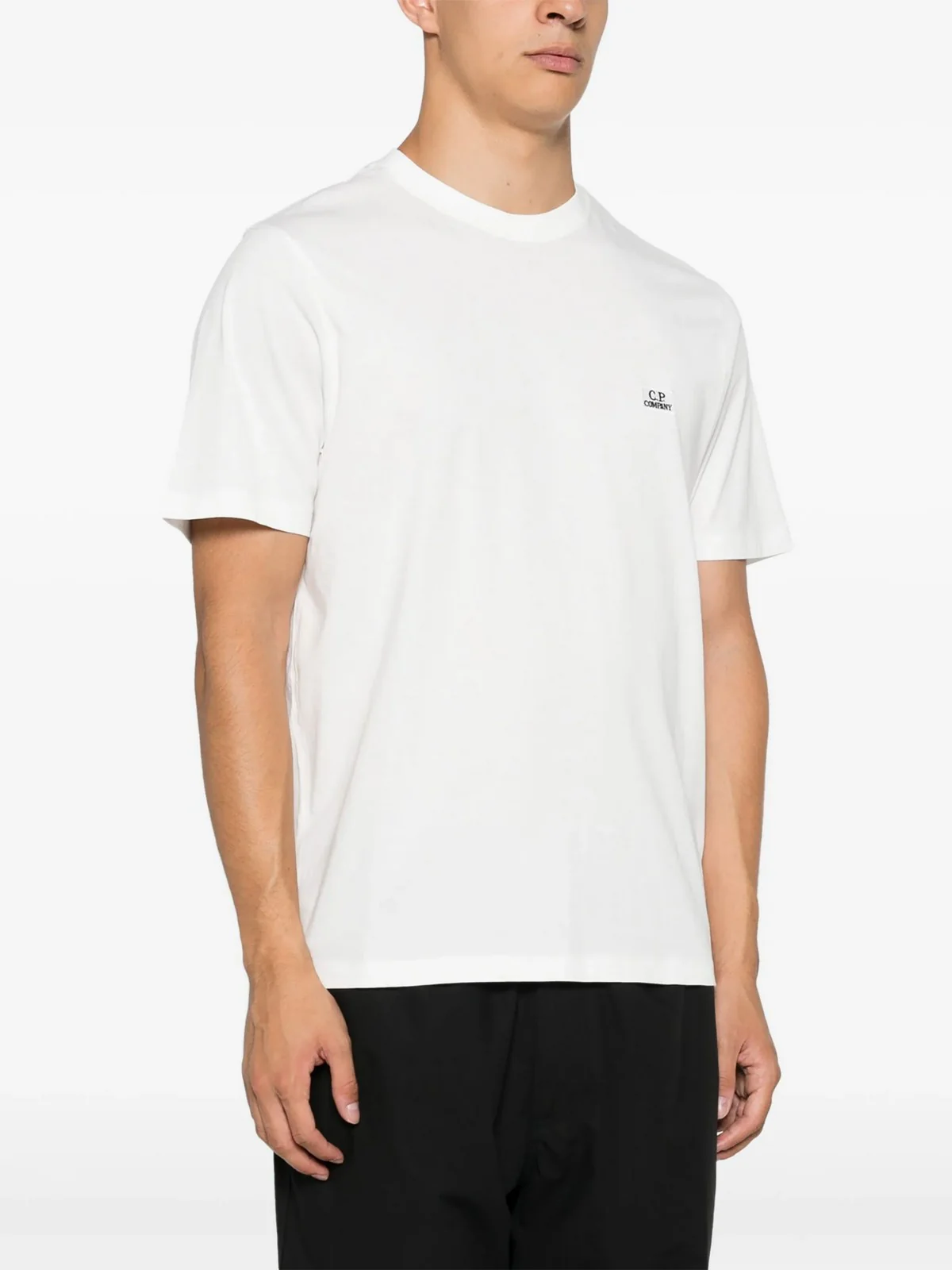 C.P. COMPANY T-shirt Uomo  18CMTS031A005100W 103 Bianco - Image 3