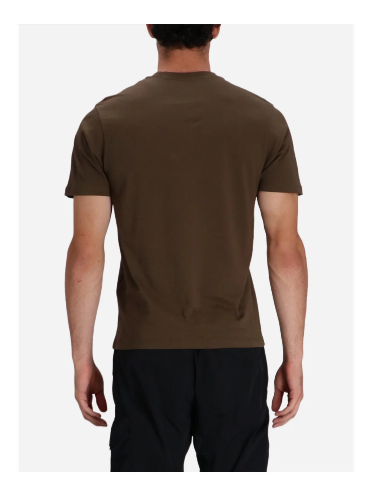 C.P. COMPANY T-shirt Uomo  18CMTS031A005100W 683 Verde - Image 3