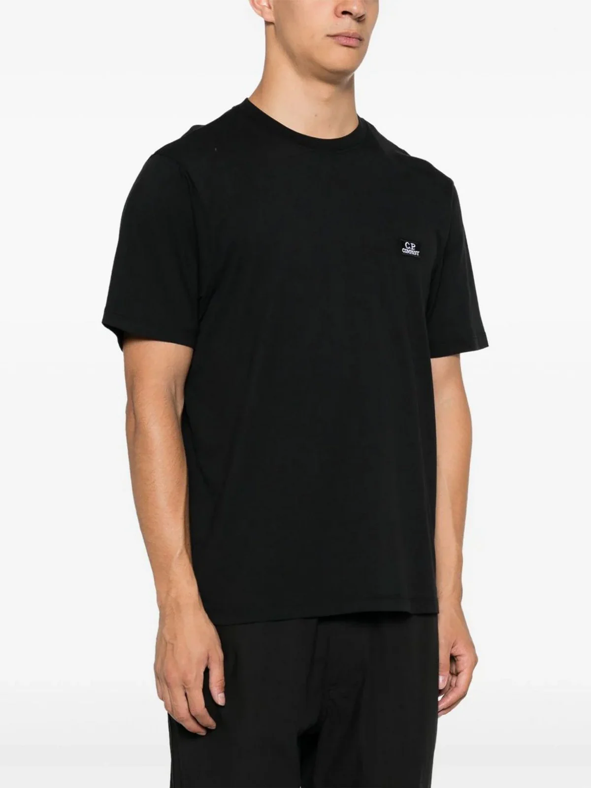 C.P. COMPANY T-shirt Uomo  18CMTS031A005100W 999 Nero - Image 2