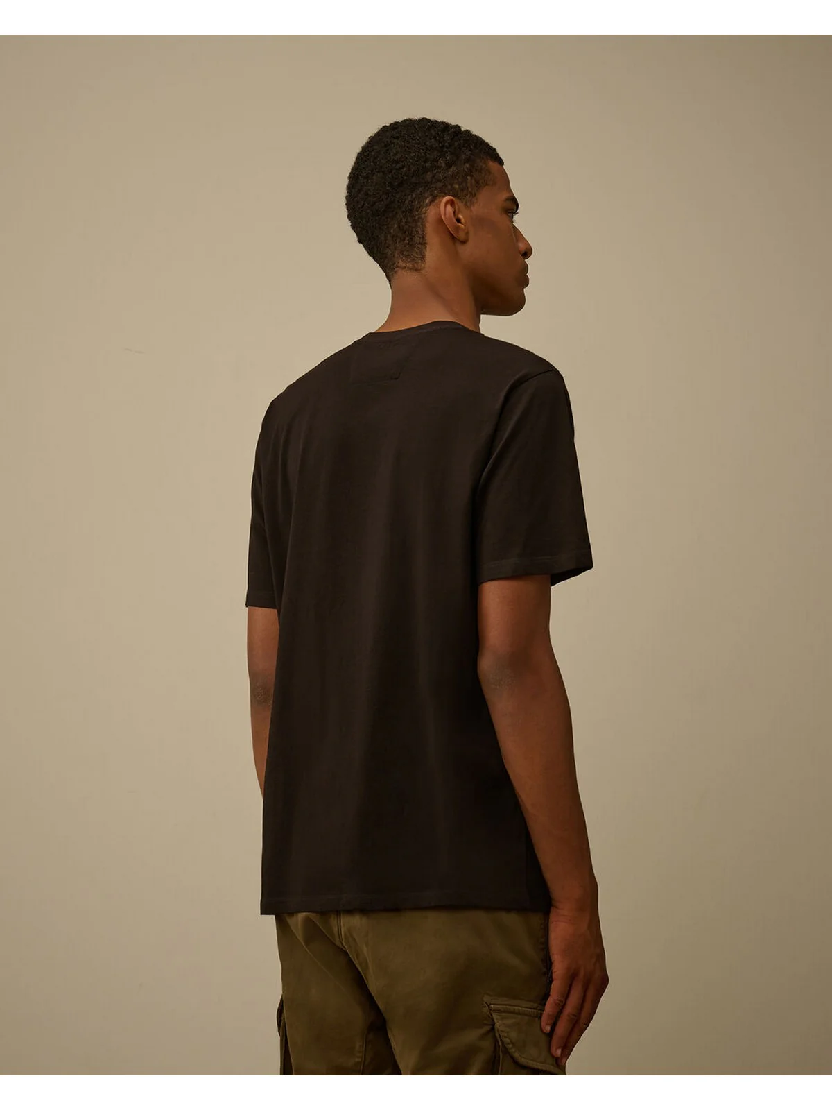 C.P. COMPANY T-shirt Uomo  RCCMTS726A005100W 999 999 - BLACK - Image 4