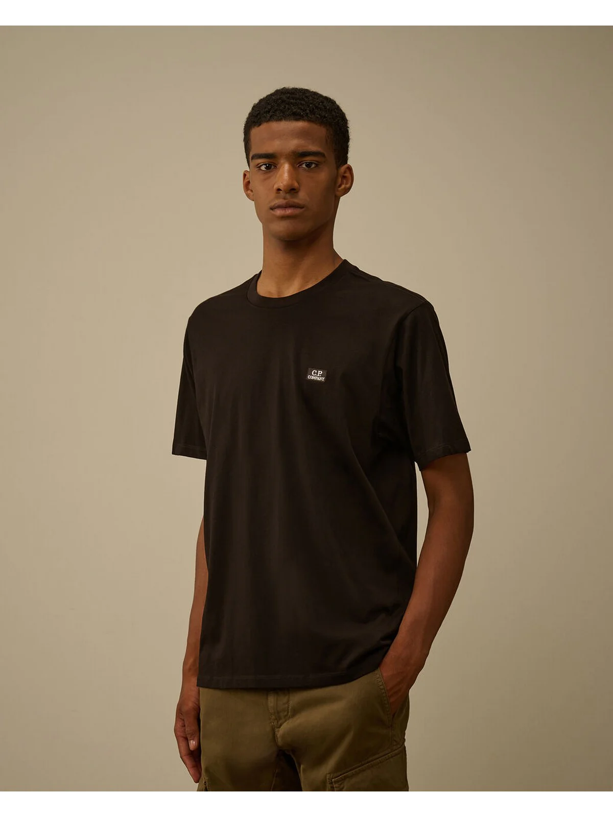 C.P. COMPANY T-shirt Uomo  RCCMTS726A005100W 999 999 - BLACK - Image 5