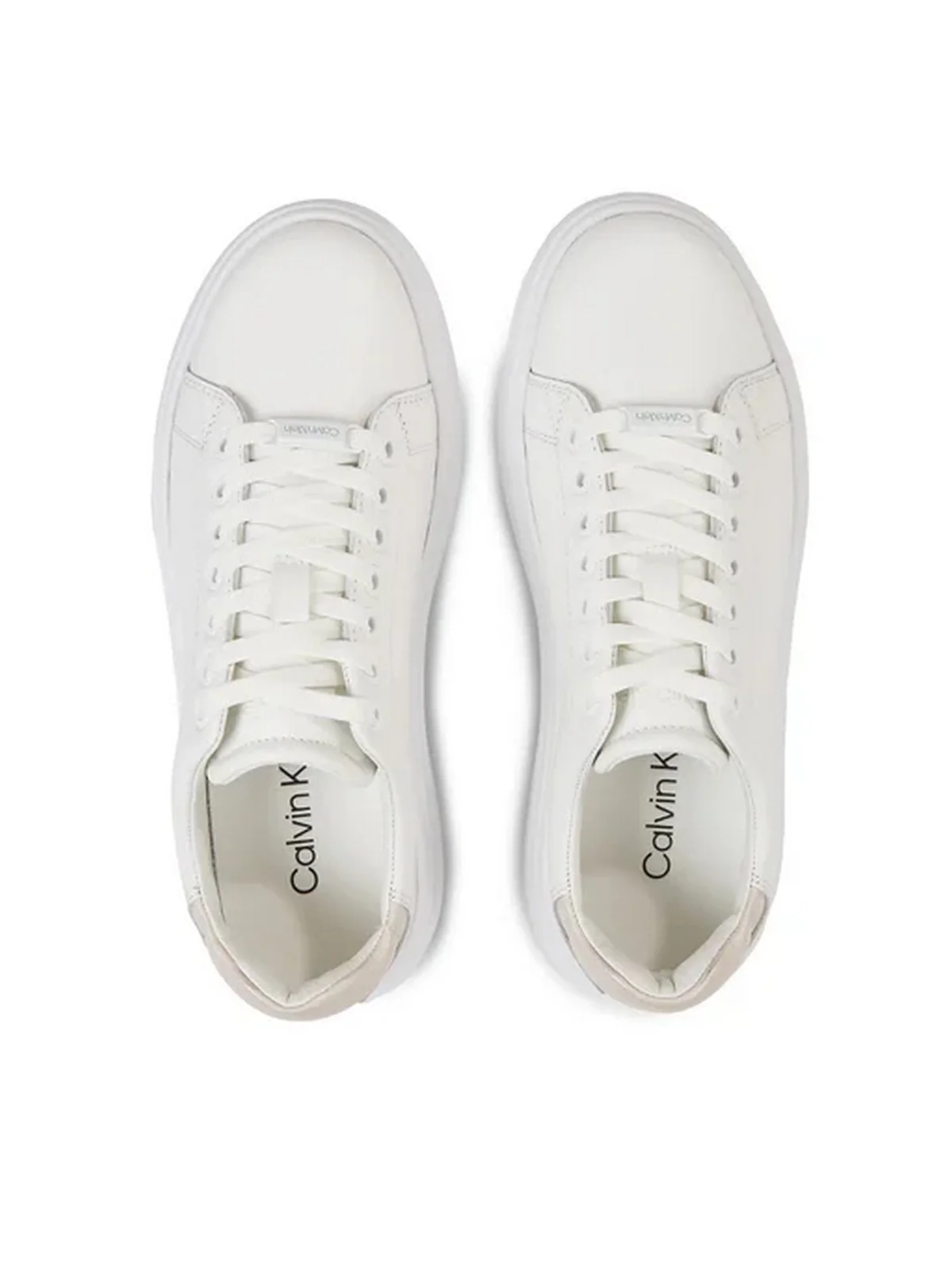 CALVIN KLEIN Sneaker Donna  HW0HW01668 0K7 Bianco - Image 3