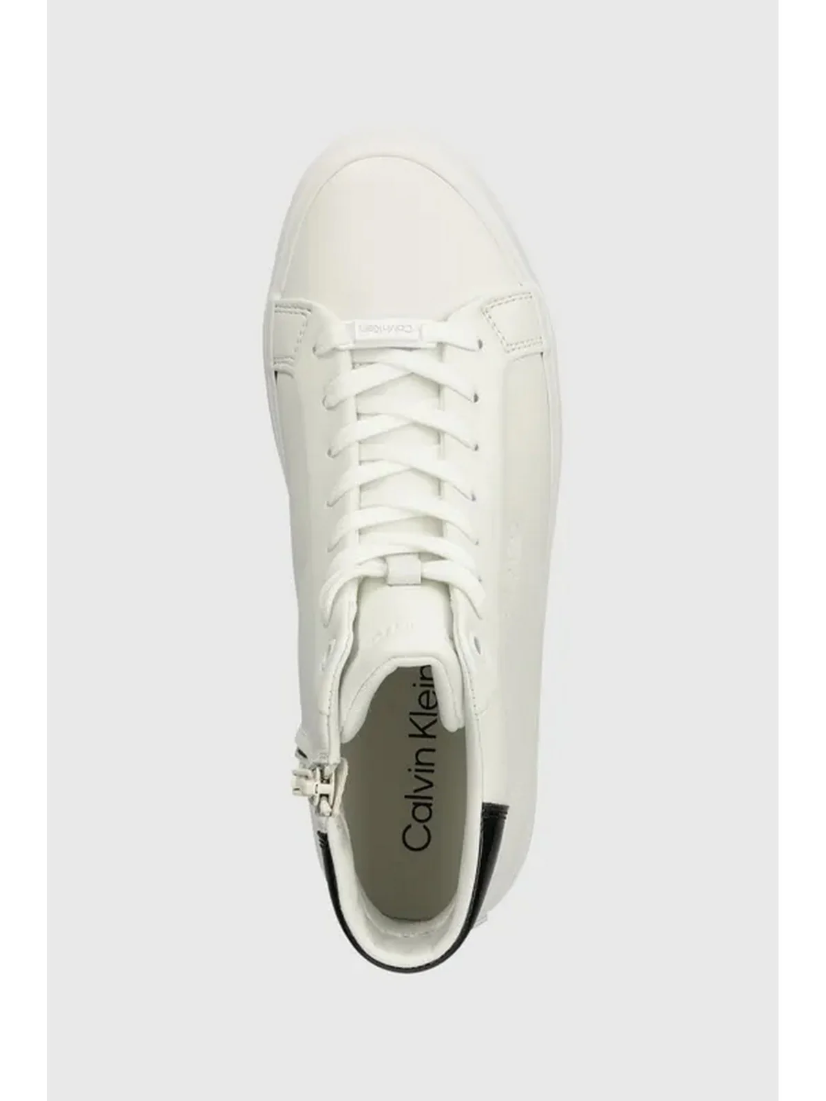 CALVIN KLEIN Sneaker Donna  HW0HW01679 0K4 Bianco - Image 4