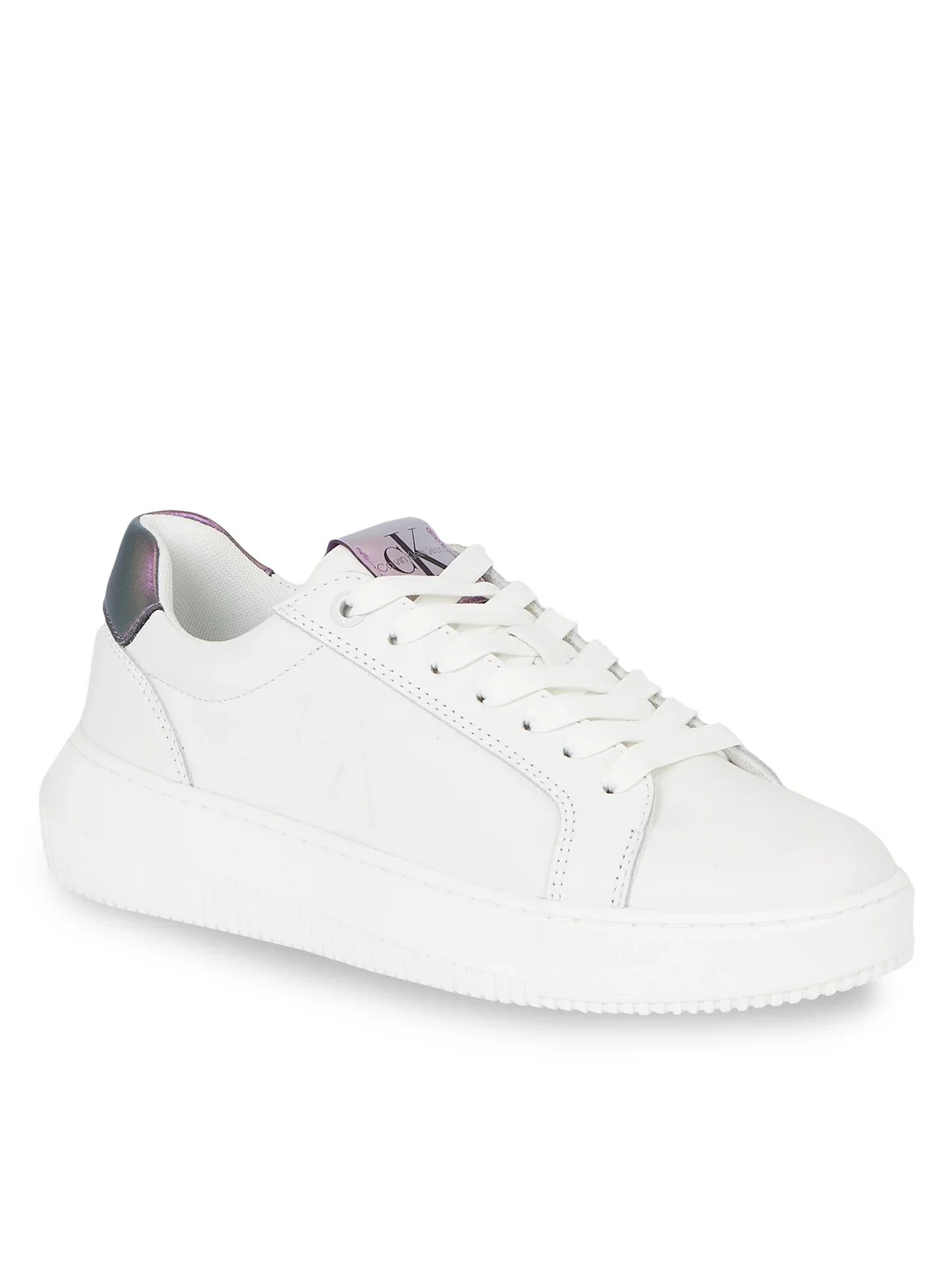 CALVIN KLEIN Sneaker Donna  YW0YW01202 01W Bianco - Image 2