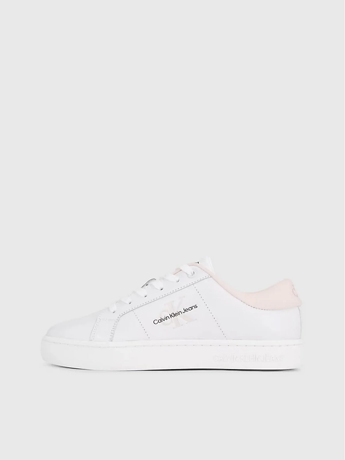CALVIN KLEIN Sneaker Donna  YW0YW01444 01U Bianco - Image 3