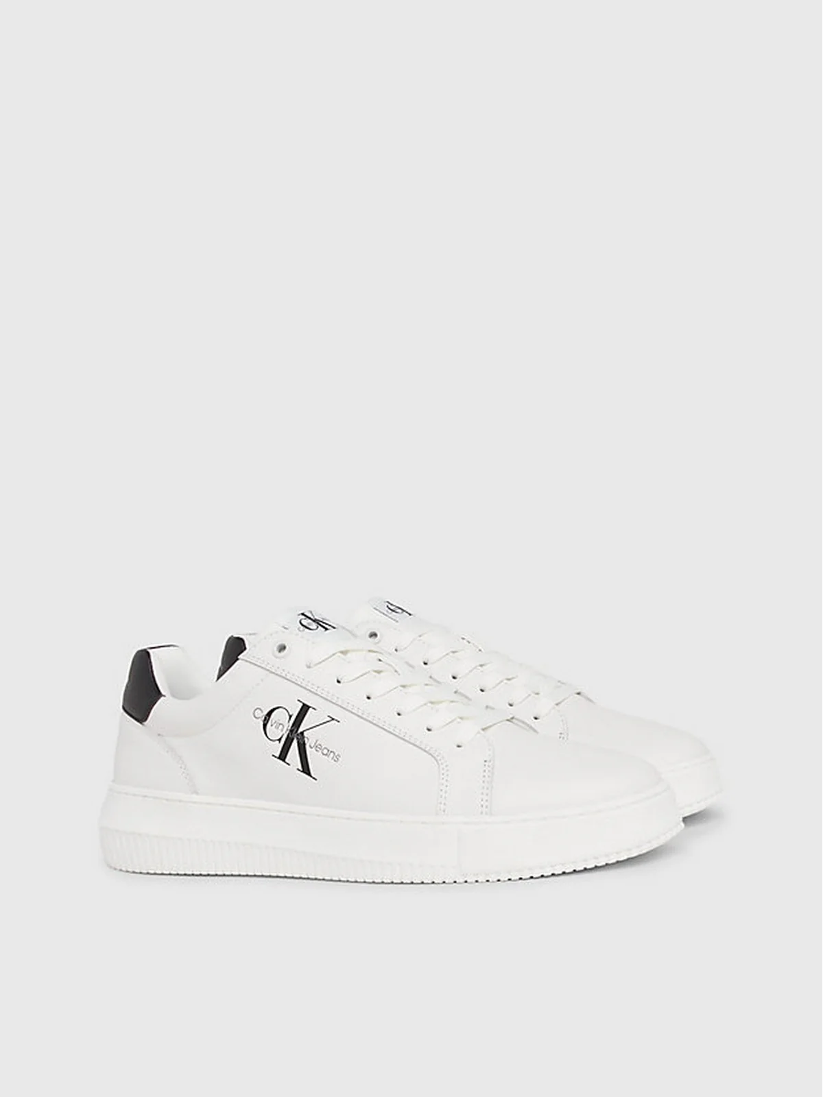 CALVIN KLEIN Sneaker Uomo  YM0YM00681 0LD Bianco - Image 6