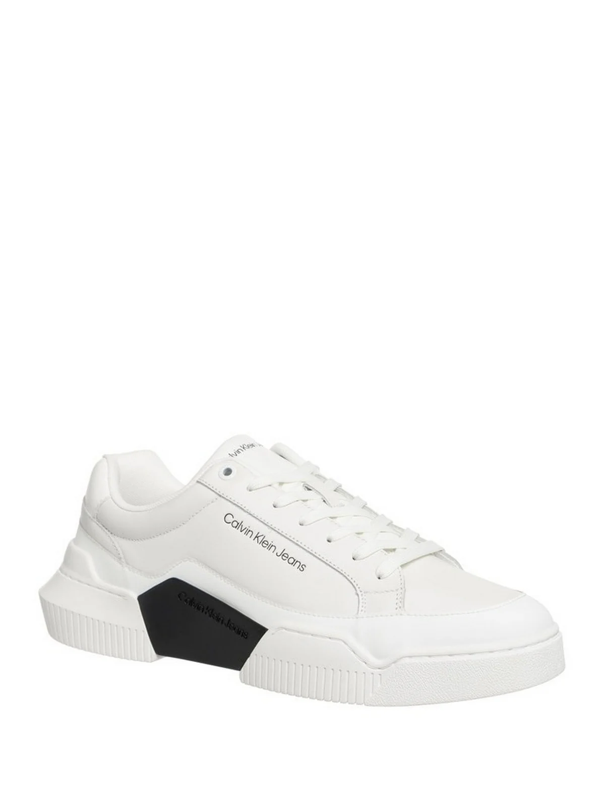 CALVIN KLEIN Sneaker Uomo  YM0YM00875 01W Bianco - Image 3