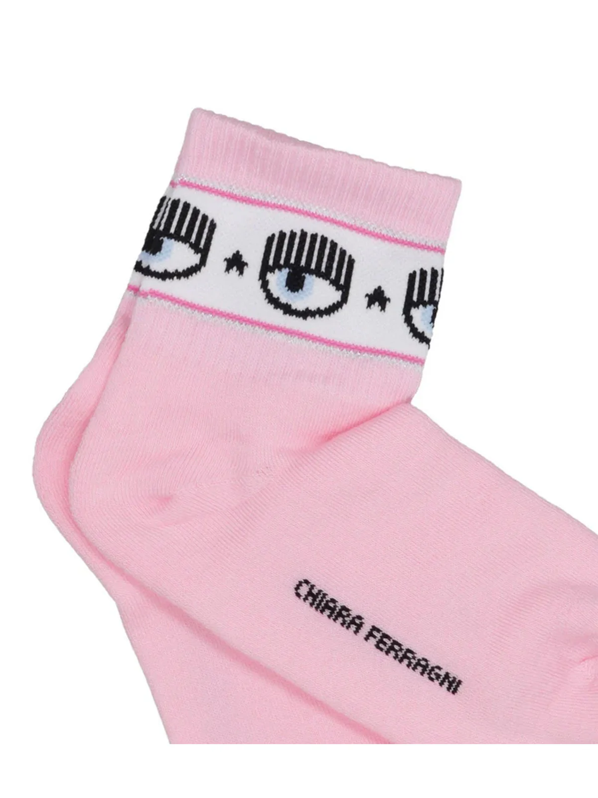 CHIARA FERRAGNI Calzini Donna  75SB0J21 ZG043 439 Rosa - Image 2