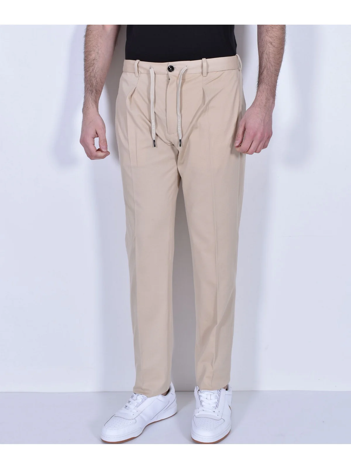 CIRCOLO 1901 Pantalone Uomo CN3820 631 SANDSHELL - Image 5