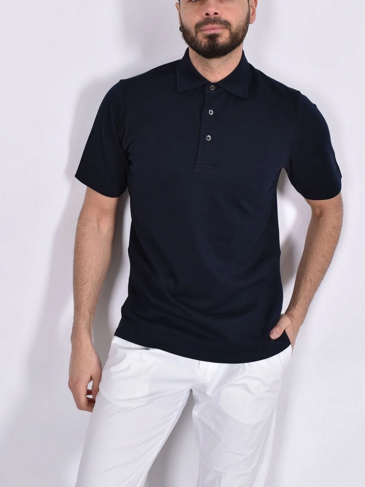CIRCOLO 1901 Polo Uomo  CN4713 447 Blu - Image 2