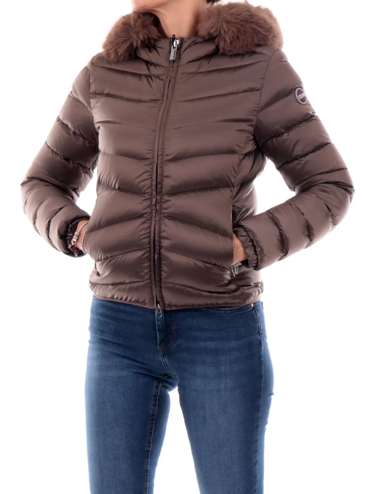 COLMAR Piumino Donna  2219E 2YO 37 MARRONE - Image 2