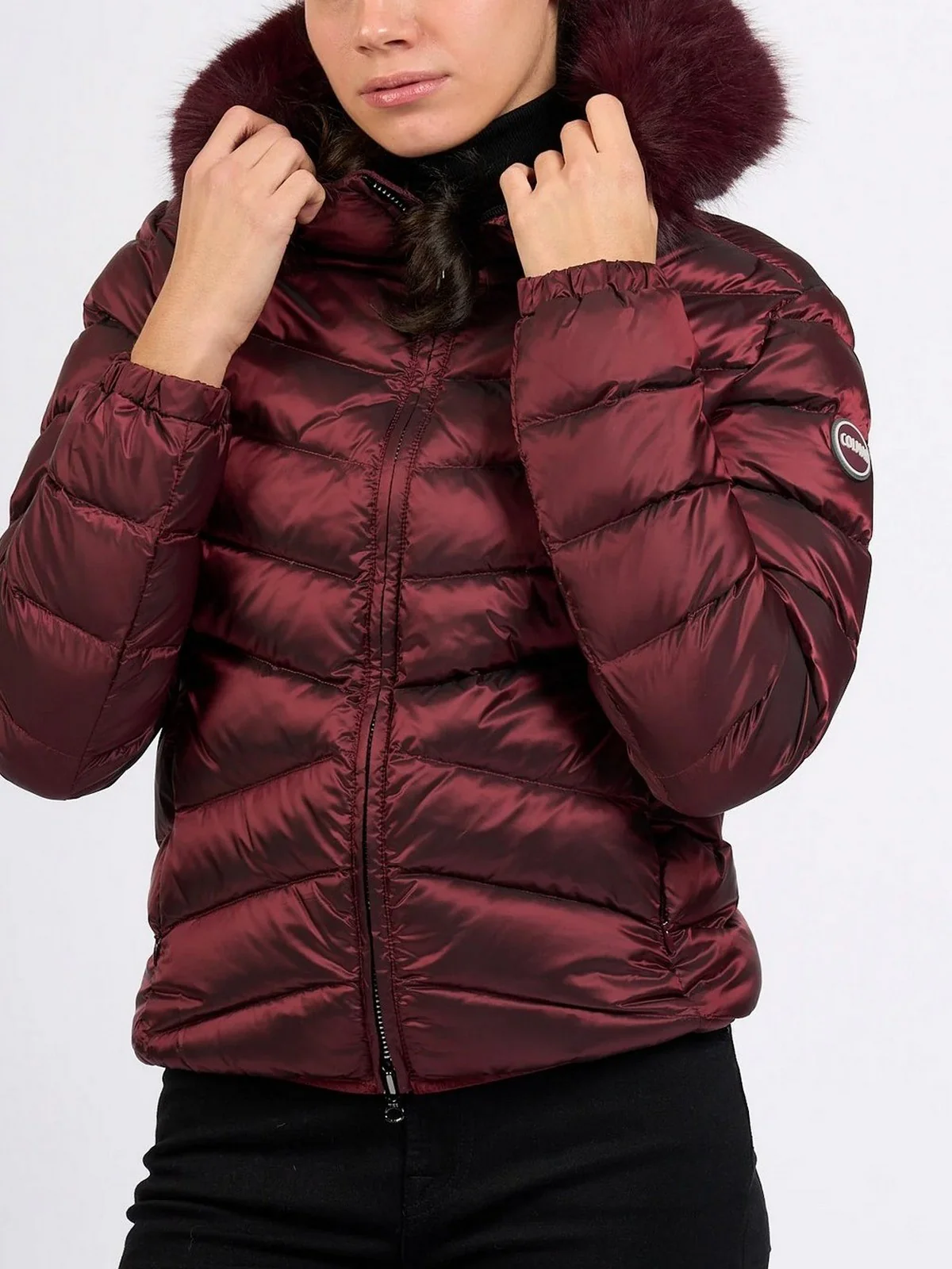 COLMAR Piumino Donna  2219E 2YO 44 DARK PASSION - Image 2