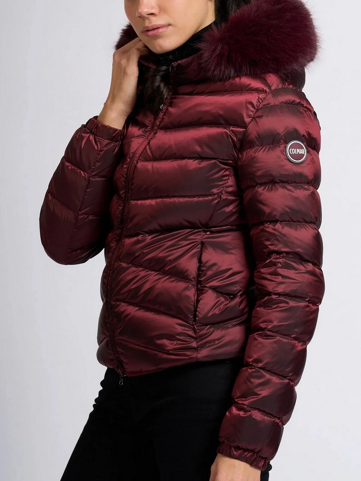 COLMAR Piumino Donna  2219E 2YO 44 DARK PASSION - Image 3