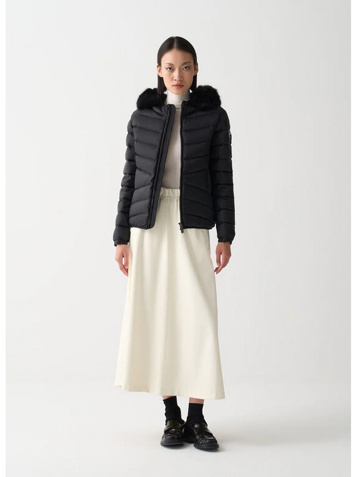 COLMAR Piumino Donna  2219E 2YO 99 BLACK - Image 6