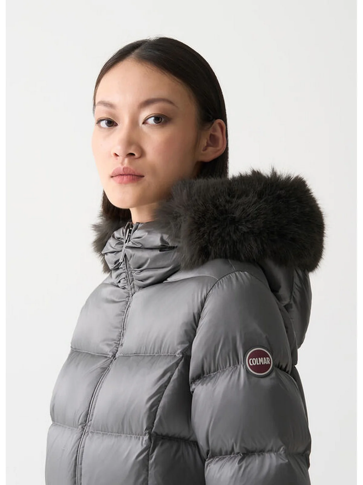COLMAR Piumino Donna  2221E 2YO 506 DARK STEEL - Image 4