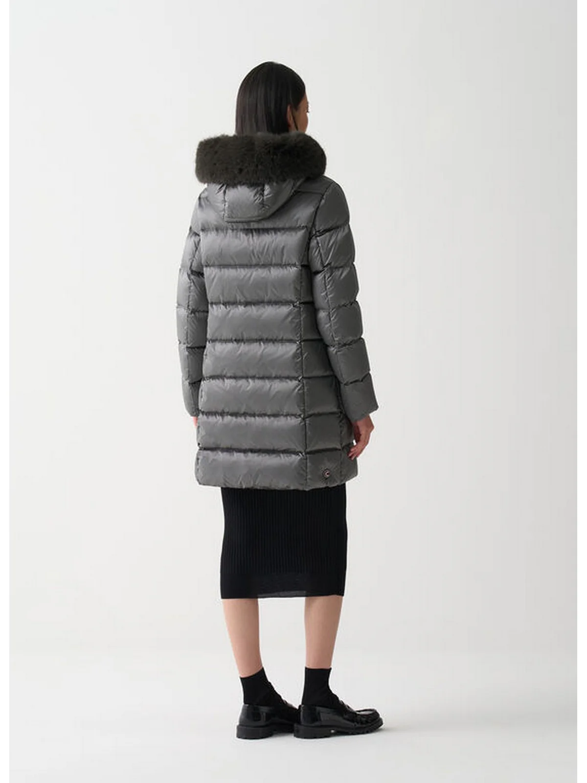 COLMAR Piumino Donna  2221E 2YO 506 DARK STEEL - Image 5
