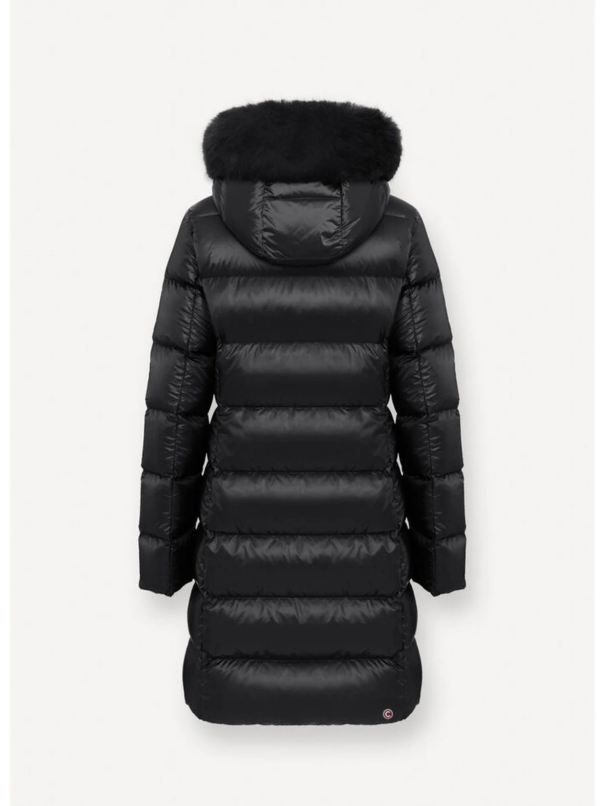 COLMAR Piumino Donna Deluxe 2221E 2YO 99 BLACK-DARK STEEL - Image 2