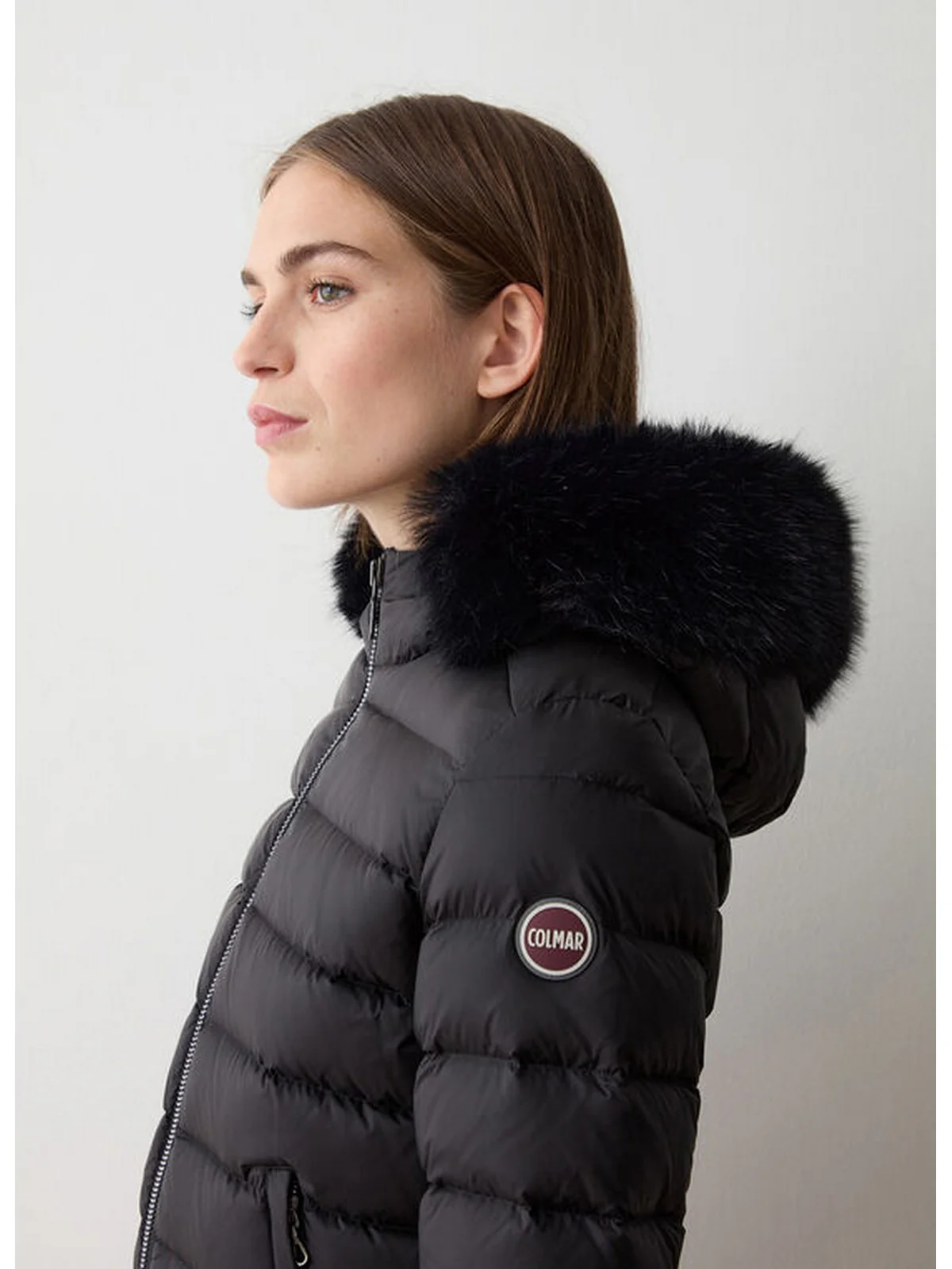 COLMAR Piumino Donna Deluxe 2286E 2YO 99 Nero - Image 3
