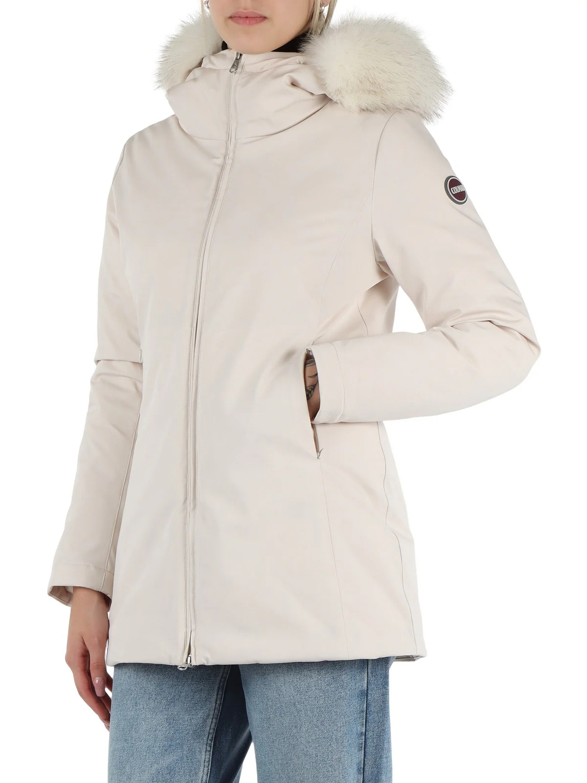 COLMAR Piumino Donna Pureness 2267E 9VP 04 Beige - Image 3