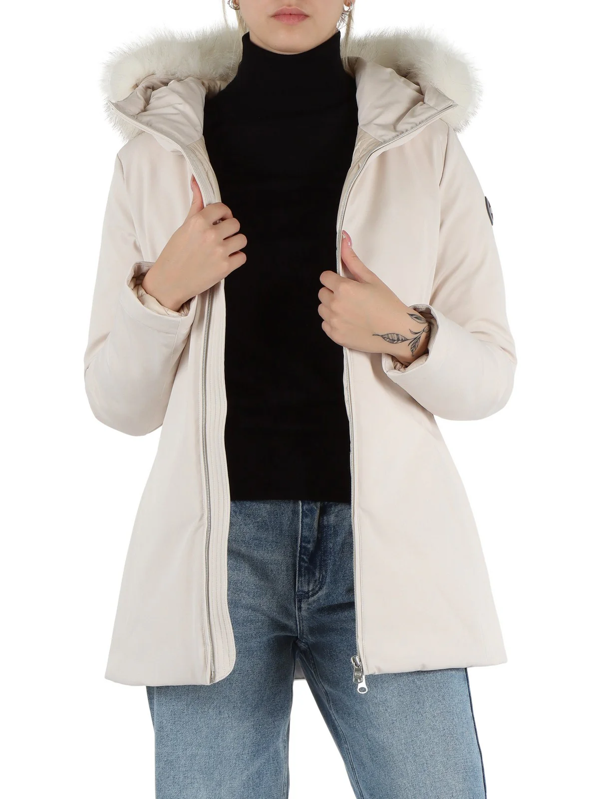 COLMAR Piumino Donna Pureness 2267E 9VP 04 Beige - Image 4