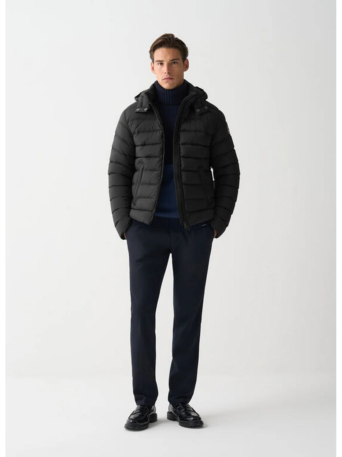 COLMAR Piumino Uomo  1252 4ZP 99 BLACK-VULCAN - Image 6