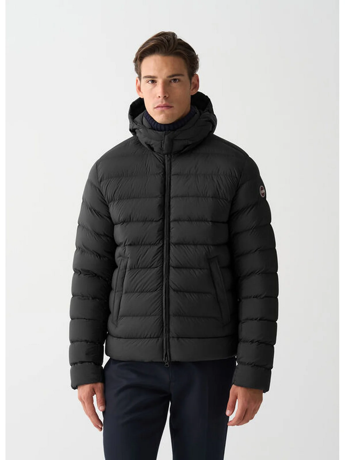 COLMAR Piumino Uomo  1252 4ZP 99 BLACK-VULCAN - Image 7