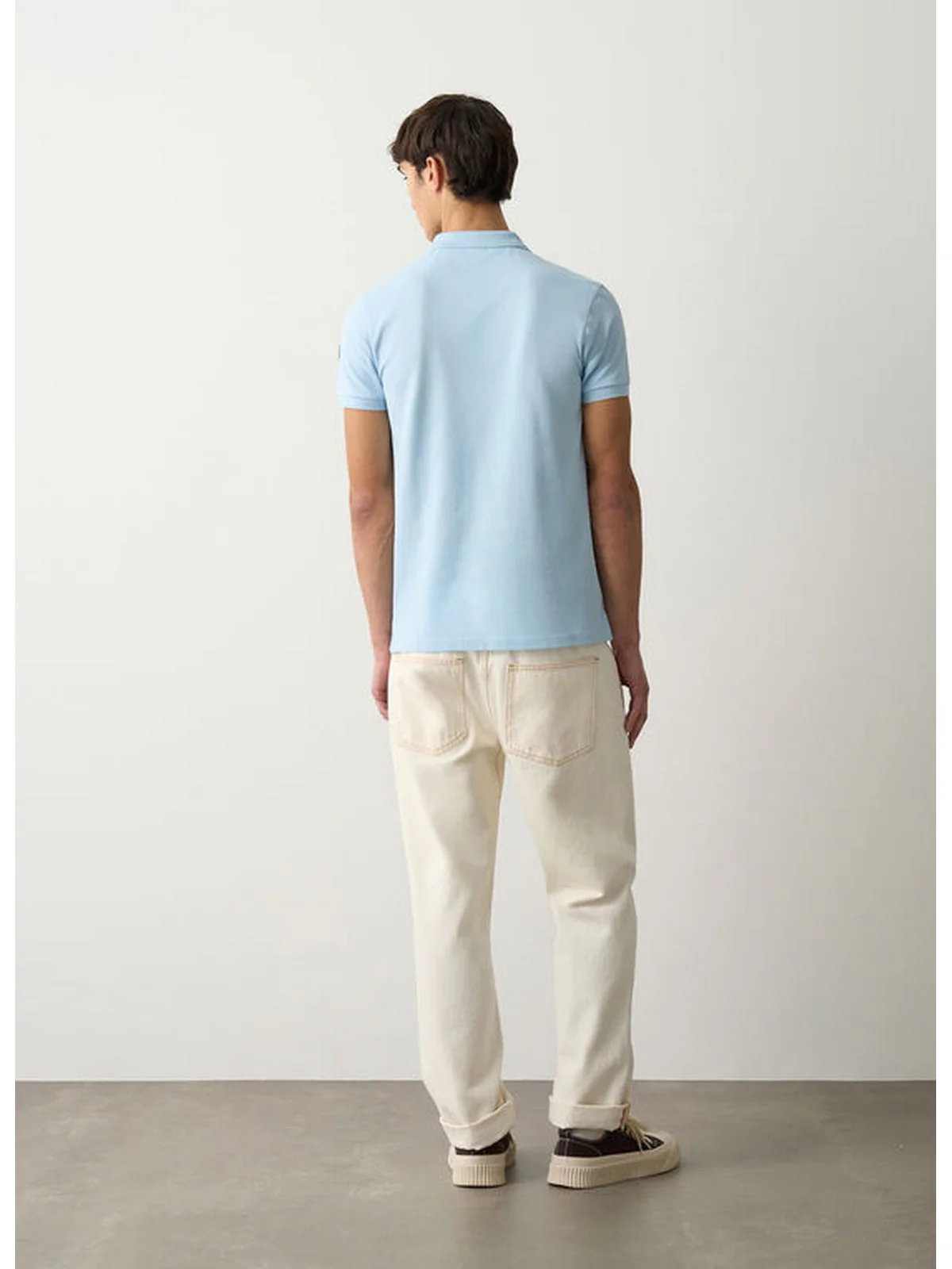COLMAR Polo Uomo  7646 4SH 639 AZZURRO - Image 3