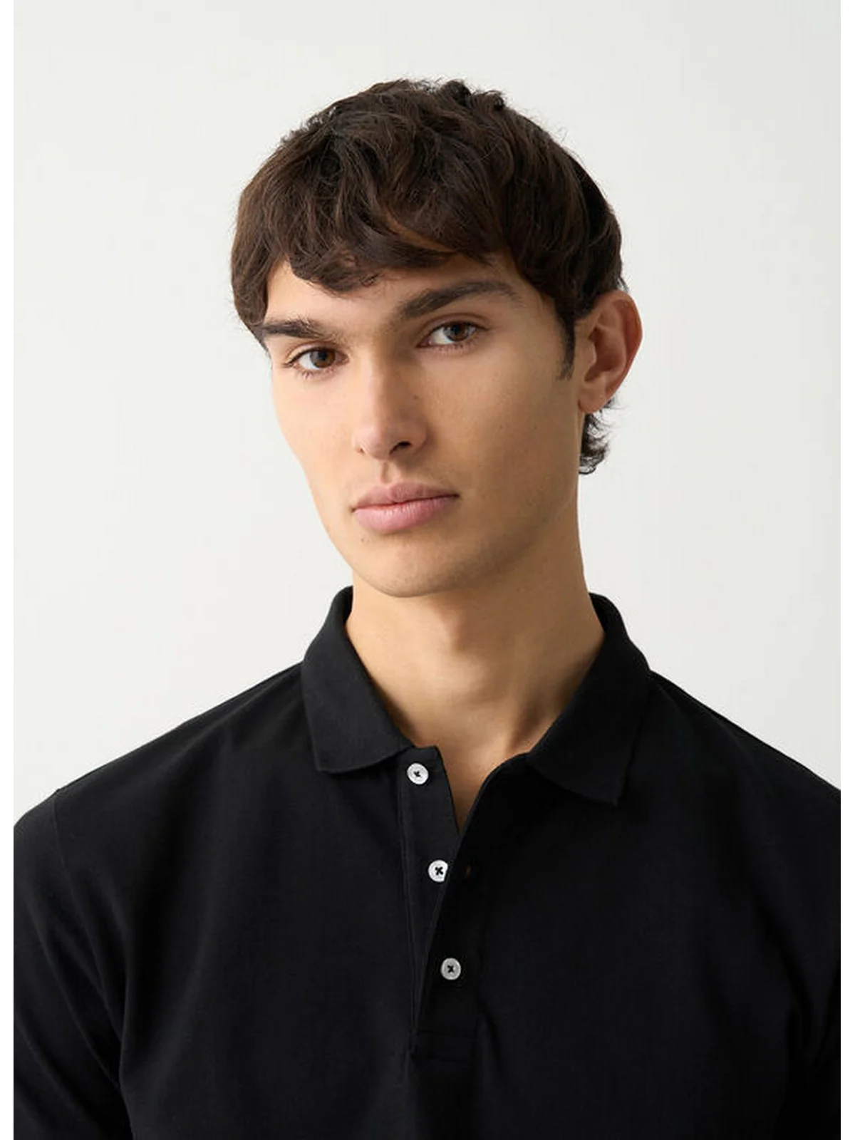 COLMAR Polo Uomo  7646 4SH 99 Nero - Image 2